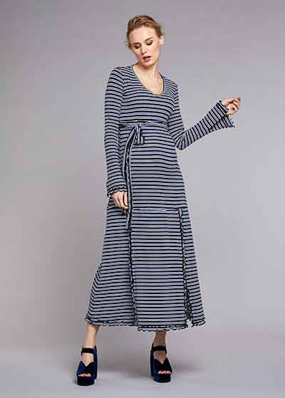 Striped Dress Serlina - Thumbnail